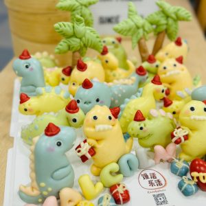 bao saurus birthday set (semi customizable)
